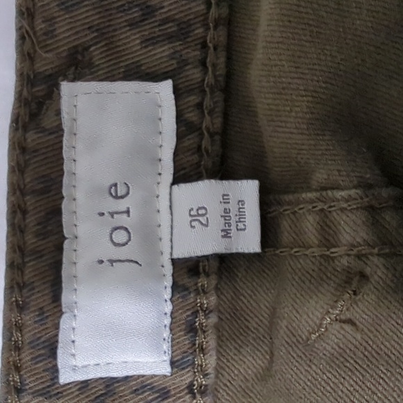 Joie Animal Print Jeans 26 - Picture 6 of 10